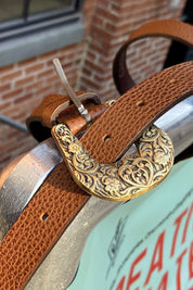 Cinturon WESTERN Camel 4801