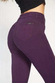 Jeans Tiro Alto Pitillo   4602