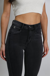 Jeans Tiro Alto Pitillo 4863