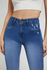 Jeans Tiro Alto Regular 4874
