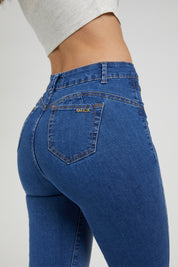 Jeans Tiro Alto Regular 4874