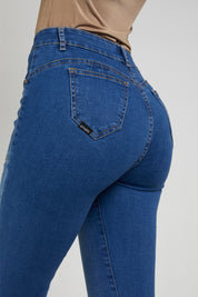 Jeans Tiro Alto Regular 4968