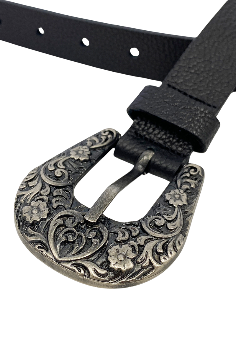 Cinturon WESTERN Negro 4800