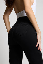 Jeans Tiro Alto Recto 5280