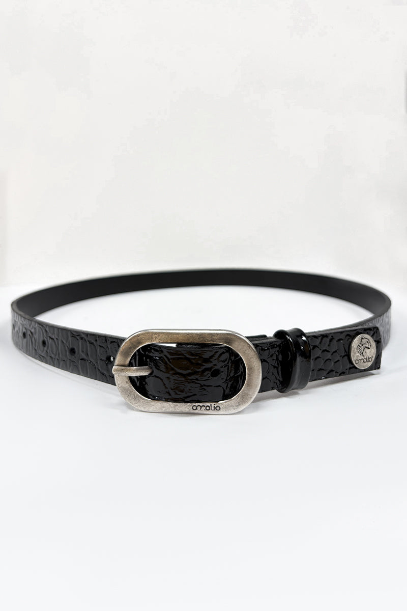 Cinturon CROCO BLACK 5184
