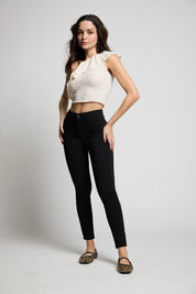 Jeans Tiro Alto Pitillo 2730