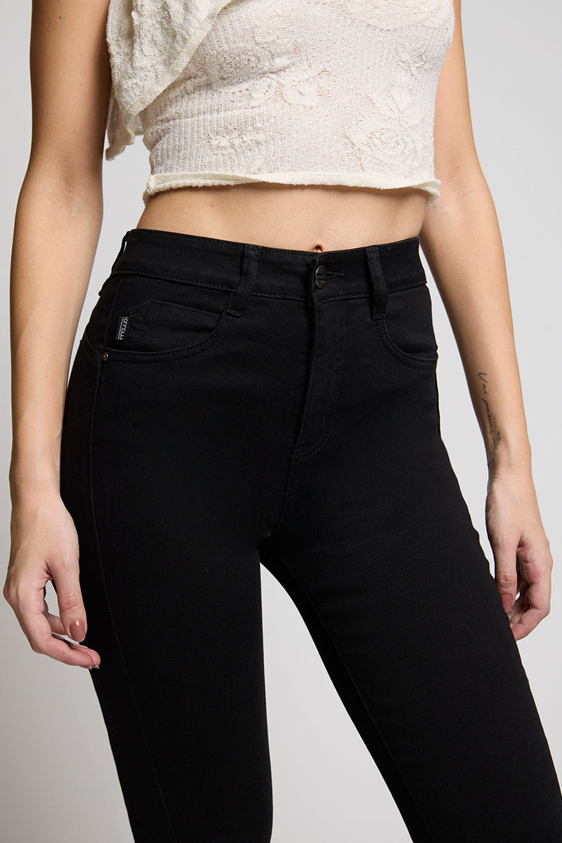 Jeans Tiro Alto Pitillo 2730