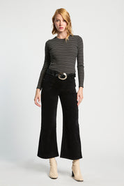 Pantalón Mujer Wide Leg Cotelé 5344