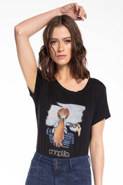 Polera Negro   4474