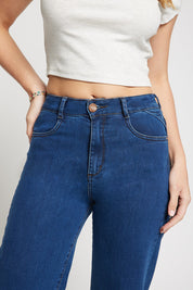 Wide Leg Jeans Mujer   4567