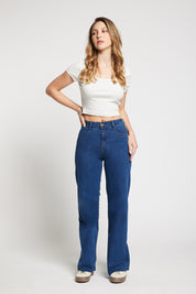 Wide Leg Jeans Mujer   4567