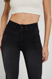 Jeans Tiro Alto Pitillo 4910