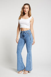 Flare Jeans Mujer 5245
