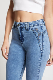Flare Jeans Mujer 5245