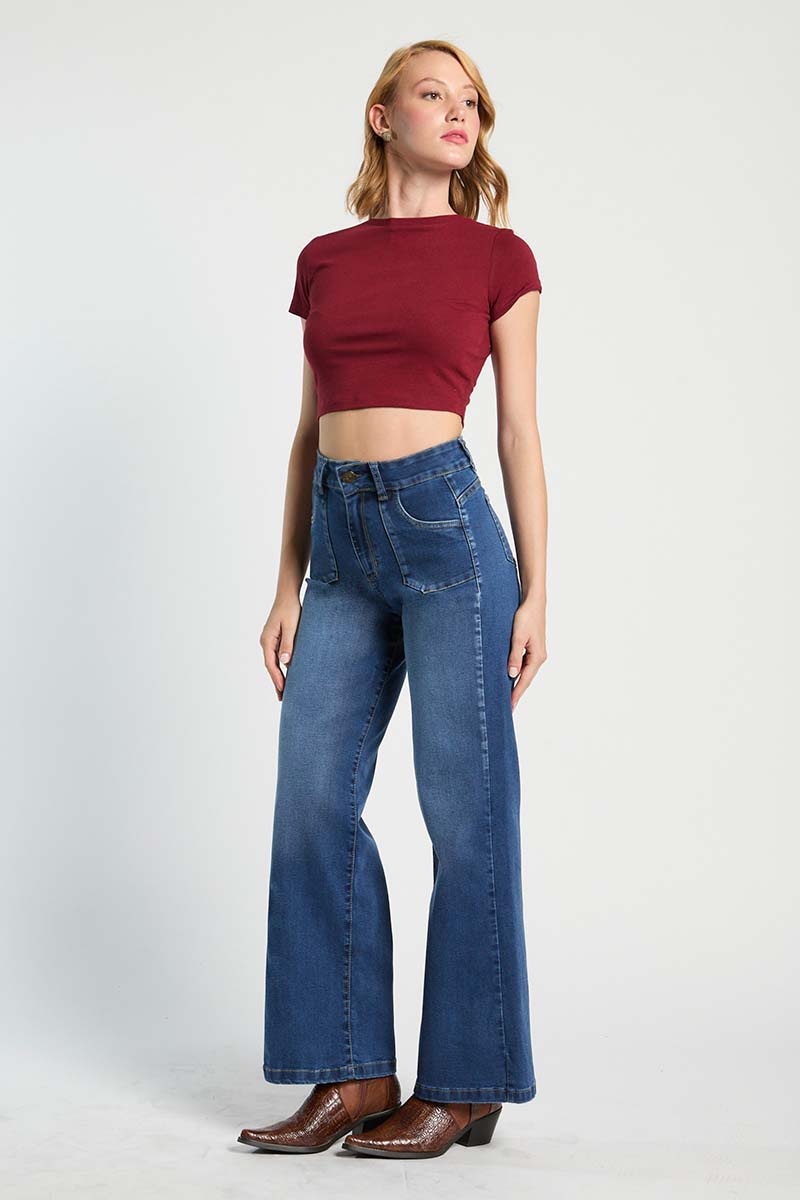Jeans Mujer Wide Leg 5251