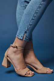 Jeans Mujer Tiro Alto Pitillo Coral 5275