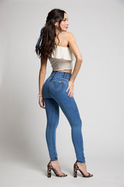 Jeans Tiro Alto Pitillo 5282