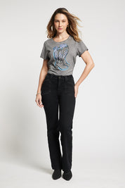 Jeans Mujer Tiro Alto Recto 5294