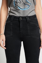 Jeans Mujer Tiro Alto Recto 5294