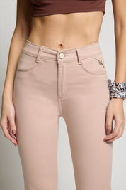 Jeans Flare Crop 5297