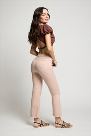 Jeans Flare Crop 5297