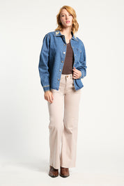 Sobrecamisa Mujer con Bordado 5358
