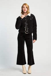 Chaqueta Mujer Trucker Cotelé y Chiporro 5365