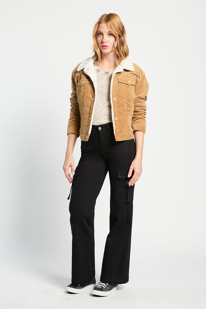 Chaqueta Mujer Trucker Cotelé y Chiporro 5380