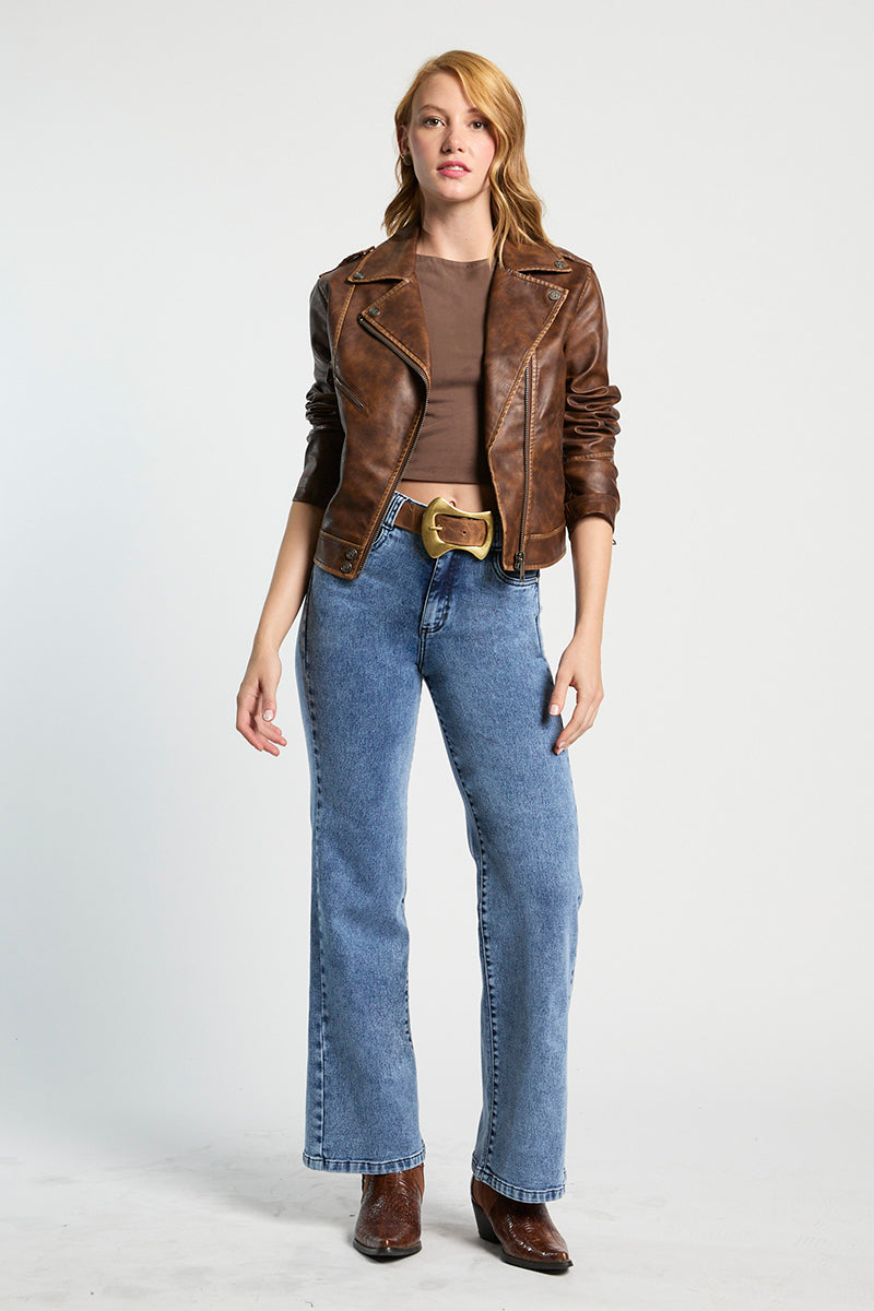 Jeans Mujer Wide Leg 5382