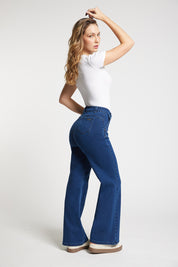 Jeans Mujer Wide Leg 5384