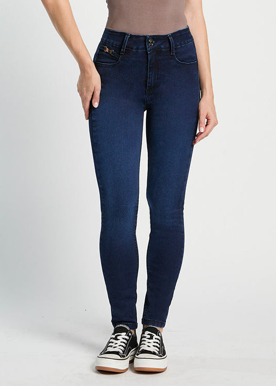 Jeans Tiro Alto Pitillo 5423