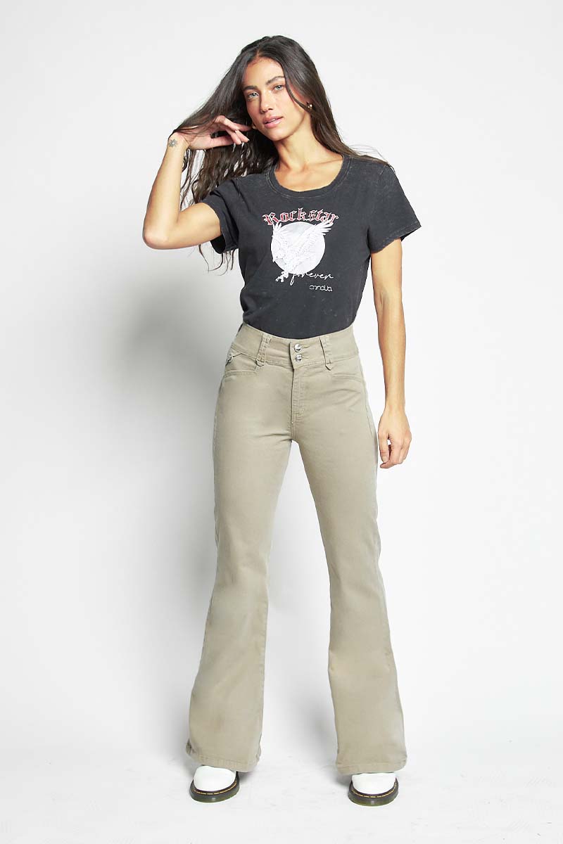 Jeans Mujer Flare 5424