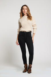 Jeans Mujer Tiro Alto Pitillo 5425