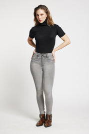 Jeans Mujer Tiro Alto Pitillo 5426