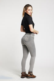 Jeans Mujer Tiro Alto Pitillo 5426