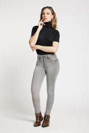 Jeans Mujer Tiro Alto Pitillo 5426