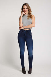 Jeans Mujer Tiro Alto Pitillo Push in Push Up 5430