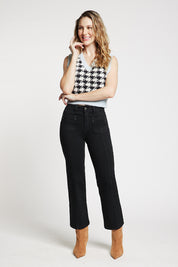 Jeans Mujer Tiro Alto Recto 5442