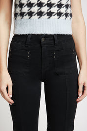 Jeans Mujer Tiro Alto Recto 5442