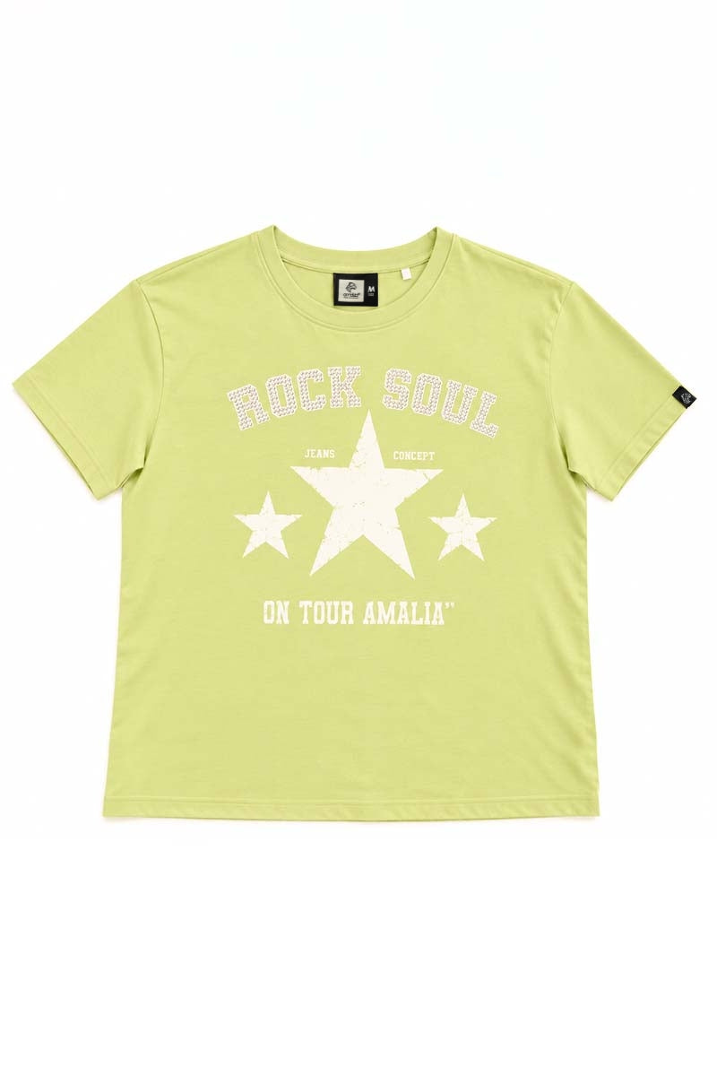 Polera Mujer Star Algodon Premium 5476