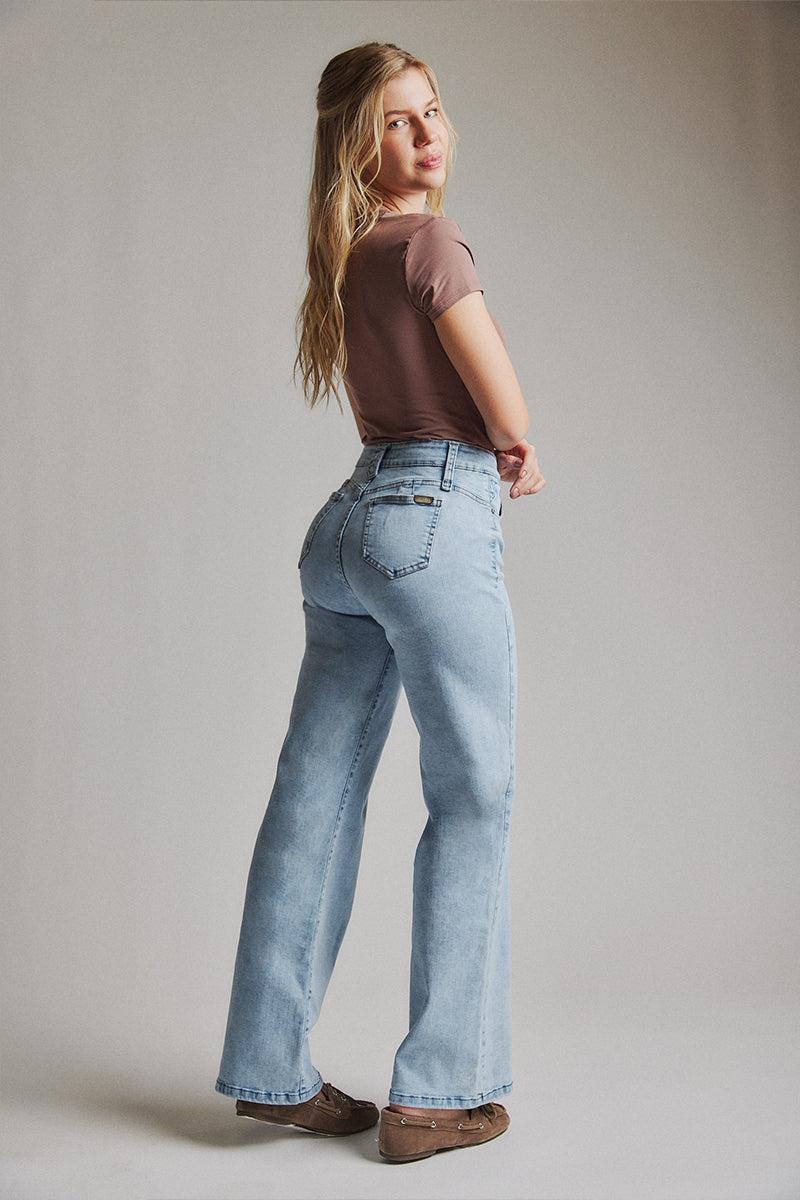Jeans Mujer Wide Leg 5510
