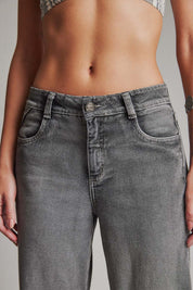 Jeans Mujer Wide Leg Rigid Look 5514