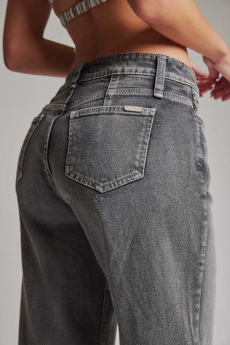 Jeans Mujer Wide Leg Rigid Look 5514