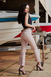 Jeans Flare Crop 5297