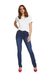 Jeans Tiro Alto Recto   2554