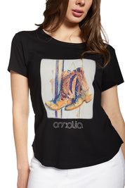 Polera Negro   4475
