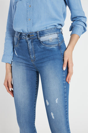 CORAL JEANS · TIRO ALTO PITILLO · 4100