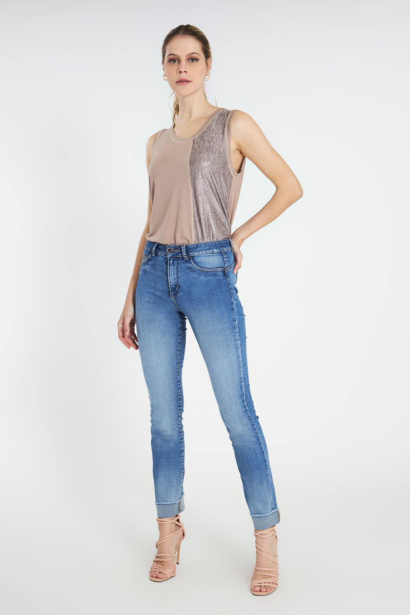 MARFIL JEANS · TIRO ALTO REGULAR · 4110